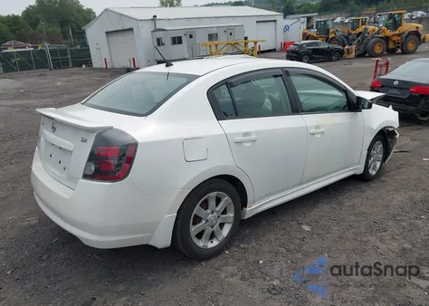 2012 Nissan Sentra 2.0 Sr из США, поврежденный, VIN 3N1AB6AP1CL703159